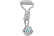 Hundar - Trixie Junior Playing Rope with Woven-in Ball ø 6 cm/23 cm - TX32813