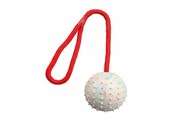 Hundar - Trixie Ball on a Rope ø 7/30cm assorted colours - TX3308