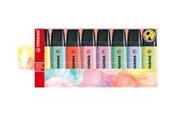 Skriv- och ritverktyg - STABILO BOSS ORIGINAL - highlighter - assorted pastel colours (pack of 8) - 70/8-3