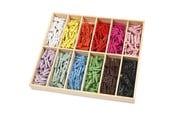 Kreativa spel - Creativ Company Mini Clothespins Coloured 12x24st. - 56449