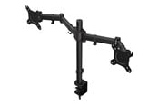 Monitorfäste - ENDORFY Atlas Double - stand - for 2 LCD displays - black - EY8F003
