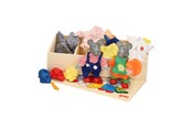 Träleksaker - Goki Mouse dolls + Clothes - SO 271