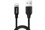 USB-kabel - Baseus Yiven Lightning Cable 120cm 2A - Black - CALYW-01