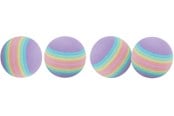 Katter - Trixie Set of Rainbow Balls ø 4 cm - TX4097