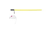 Katter - Trixie Playing Rod with Mouse 100cm assorted colours - TX4103