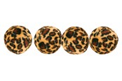 Katter - Trixie Set of Toy Balls with Leopard Print ø 4 cm - TX4109