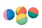 Katter - Trixie Set of Soft Balls ø 4.5 cm assorted colours - TX41100