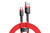 USB-kabel - Baseus Cafule cable USB-C 2A 2m (Red) - CATKLF-C09