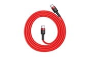 USB-kabel - Baseus Cafule Cable USB-C PD 2.0 QC 3.0 60W 1m (Red) - CATKLF-G09