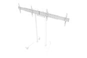 Väggfäste, AV-Möbel - Neomounts ADM-875WH2 mounting component - for 2 LCD displays - white - Max 100 kg - recommended for 65" - ADM-875WH2