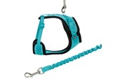 Katter - Trixie Mesh Y-Harness with Lead 39–60 cm/10 mm assorted colours - TX41890
