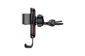 Mobile - Adapters & Chargers - Baseus Metal Age Gravitational Holder for CD slot (Black) - SUYL-J01