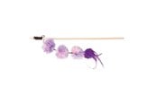 Katter - Trixie Playing Rod with Pompom Balls 40 cm assorted colours - TX45698