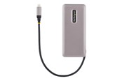 USB Hub - StarTech.com 4x USB-C Ports USB 3.1 10Gbps Portable USB C Hub with 100W Power Delivery Pass-Through Portable USB Type C Hub USB Hub - 4 porte - Grey - HB31CM4CPD3