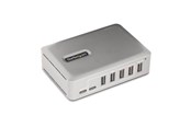 USB Hub - StarTech.com 7-Port USB-C Hub 5x USB-A + 2x USB-C Self-Powered w/ 65W Power Supply USB 3.1 10Gbps Hub w/ BC1.2 Charging USB Hub - 7 porte - Grey - 10G5A2CS-USB-C-HUB