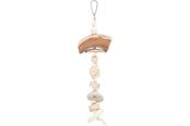 Fågelburar, hus och tillbehör - Trixie Toy coconut/rattan/lava rock 35 cm - TX51692