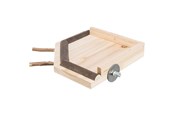 Fågelleksaker - Trixie Landing area with perches wood 19 × 19 cm - TX51698