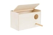 Fågelburar, hus och tillbehör - Trixie Nesting Box 21x13x12cm/ø4cm - TX5630