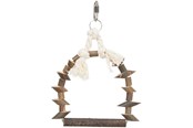 Fågelleksaker - Trixie Barkträ Båggunga för Fåglar 22x29cm - TX5891
