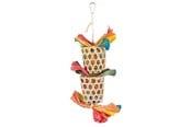 Fågelleksaker - Trixie Toy on a Sisal Rope 35 cm - TX58990
