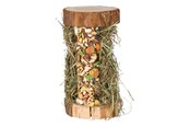 Gnagare - Trixie Wooden Tower with Mountain Meadow Hay 13 × 17 × 13 cm 110 g - TX60198