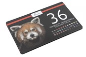 Konst- och hantverksmaterial - Nassau 36 colored pencils in metal box - AR0213/GE