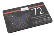 Konst- och hantverksmaterial - Nassau Colored pencils 72 pcs. in metal box - AR0214/GE