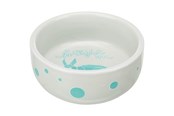 Gnagare - Trixie Ceramic Bowl rabbit 250 ml/ø 11 cm assorted colours - TX60739