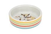 Gnagare - Trixie Ceramic Bowl 80 ml/ø 8 cm multi-coloured - TX60801