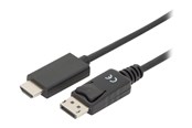 Displaykabel - DIGITUS ASSMANN adapter cable - DisplayPort / HDMI - 2 m - AK-340303-020-S
