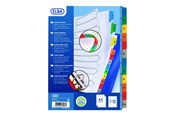 Fickor, Omslag & Register - ELBA StrongLine - divider - for A4 - white - 100204616
