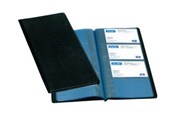 Fickor, Omslag & Register - Bantex ELBA Standard - business card book - for 58 x 86 mm - capacity: 96 cards - black (pack of 12) - 100206512