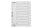 Fickor, Omslag & Register - Oxford ELBA StrongLine - divider - for A4 - white - 175110-01