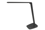 Skrivbordstillbehör - Unilux Twistled LED lampa, svart - 400165037