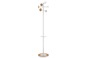 Decoration - Unilux Bora Bamboo klädhängare, vit/bambu - 400153729