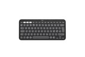 Tangentbord - Logitech Pebble Keys 2 K380s Wireless Keyboard - Tonal Graphite - Tangentbord - Nordisk - Svart - 920-011879