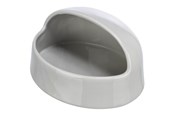 Gnagare - Trixie Sand bath degus/hamster ceramic 20 × 10 × 16 cm grey - TX63009