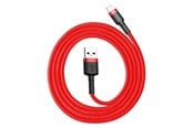 USB-kabel - Baseus Cafule Cable USB Lightning 2A 3m (Red) - CALKLF-R09
