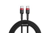 USB-kabel - Baseus USB-C <-> USB-C - 2m - Svart - CATKLF-H91