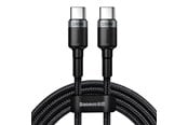 USB-kabel - Baseus Cafule PD2.0 100W flash charging USB For Type-C cable (20V 5A)2m Gray+Black - CATKLF-ALG1