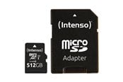 Flashram & USB Flash Drives - Intenso microSD UHS-I Performance - 90MB/s - 512GB - 3424493
