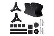 Chassi, tillbehör - StarTech.com PC Wall Mount Bracket For Desktop Computers Up To 40lb Toolless Width Adjustment 1.9-7.8in (50-200mm) Heavy-Duty Steel CPU Tower/Case Shelf/Holder - 2NS-CPU-WALL-MOUNT
