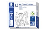 Skriv- och ritverktyg - Staedtler Mech.pen.lead Mars micro0.7 2B 12 x 12 pcs - 250 07-2B