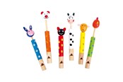 Träleksaker - Small Foot - Animal Whistle Set of 6 - 7744