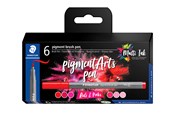 Skriv- och ritverktyg - Staedtler Pigment brush 371 "Reds & Pinks" 6 pcs. Cardboard box - 371 C6-1