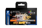Skriv- och ritverktyg - Staedtler Pigment brush 371 "Greys & Caramels" 6 pcs. Cardboard box - 371 C6-4