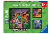 Pusselspel - Ravensburger Minecraft Biomes 3x49p - 10105621