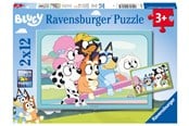 Pusselspel - Ravensburger Bluey 2x12p - 10105693