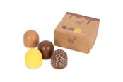 Rollek - Small Foot - Wooden Play Food Marshmallows 4dlg. - 12349