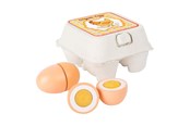 Rollek - Small Foot - Wooden Play Food Eggs 9dlg. - 10591